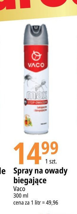 Spray na muchy Vaco max promocja