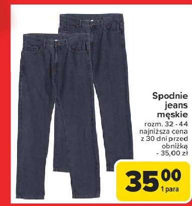 Spodnie jeans męskie promocja