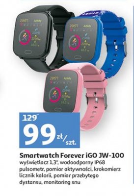 Smartwatch igo jw-100 różowy Forever promocja