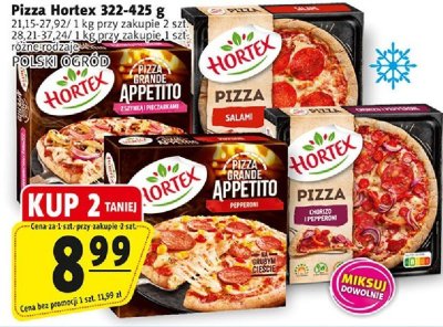 Pizza Hortex 322-425g różne rodzaje promocja w Prim Market