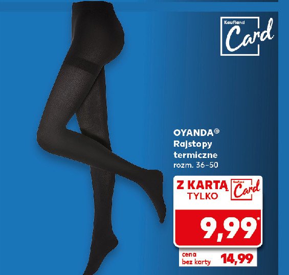 Rajstopy termiczne 36-50 Oyanda promocja