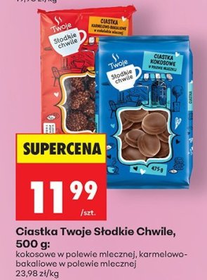 Ciastka Twoje Słodkie Chwile, 500 g promocja w Biedronka