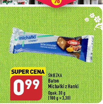 Baton micha艂ki 艢nie偶ka promocja