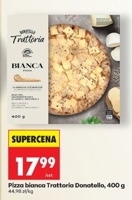 Pizza bianca Trattoria 400 g promocja w Biedronka