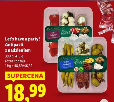 Antipasti z nadzieniem  promocja w Lidl