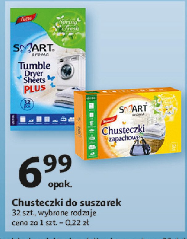 Chusteczki zapachowe summer SMART AROMA promocja