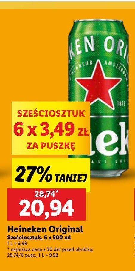 Piwo Heineken promocja w ABC