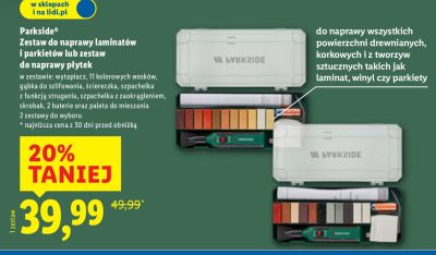 Zestaw do naprawy płytek  promocja w Lidl