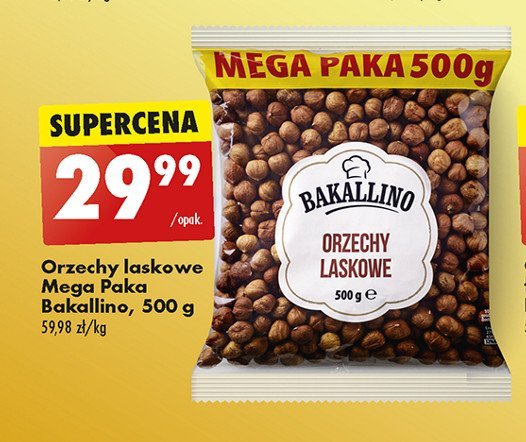 Orzechy laskowe Bakallino promocja