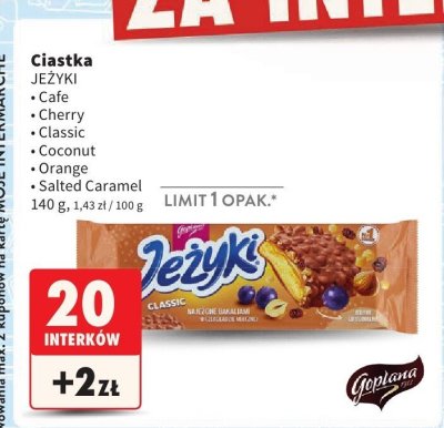 Ciastka promocja w Intermarche