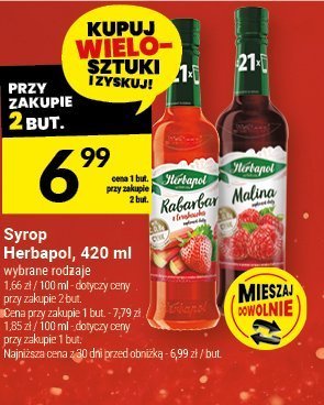 Syrop Herbapol, 420 ml promocja w Twój Market
