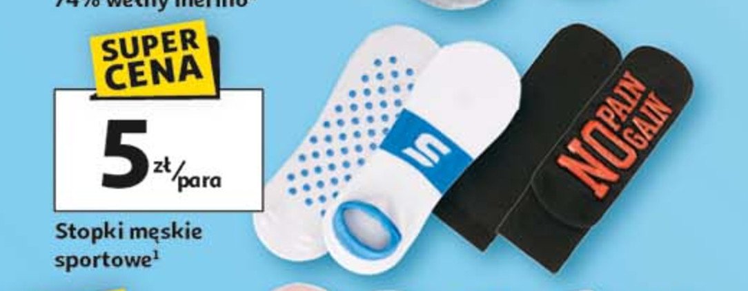 Stopki męskie promocja