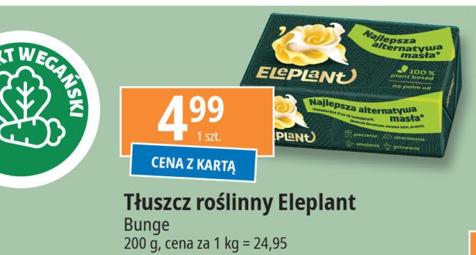 Masło roślinne promocja