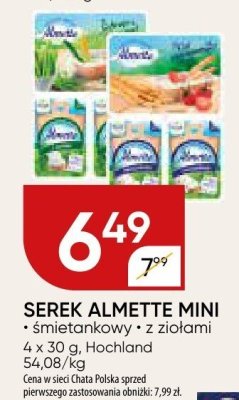 Ser promocja w Chata Polska