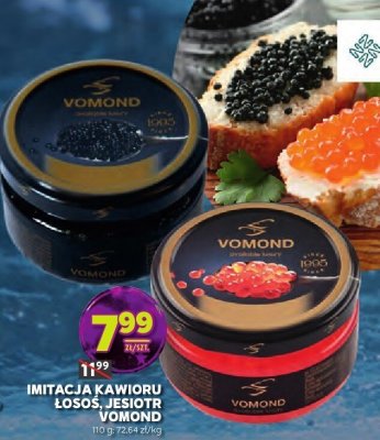 Kawior imitacja łosoś VOMOND promocja w Stokrotka