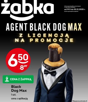 Black Dog Max promocja w Żabka