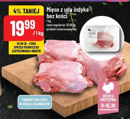 Mięso z uda indyka STASIN promocja