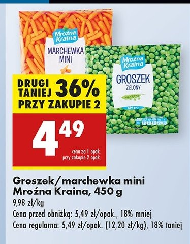 Marchewka mini Mro藕na kraina promocja