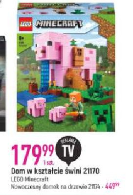 Klocki 21174 Lego minecraft promocja