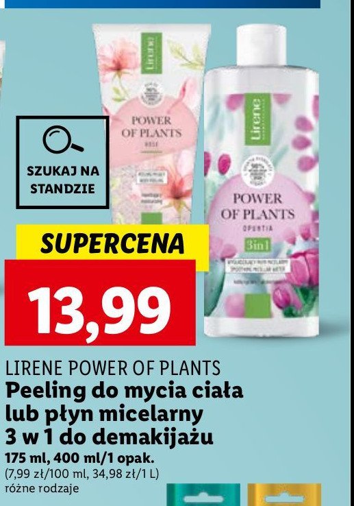 Płyn micelarny opuntia Lirene power of plants promocja