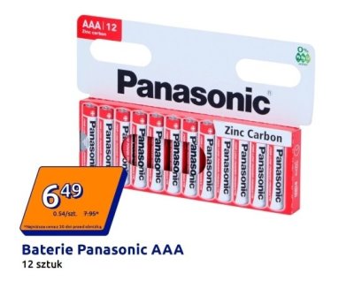 Baterie AAA Zinc Carbon promocja w Action