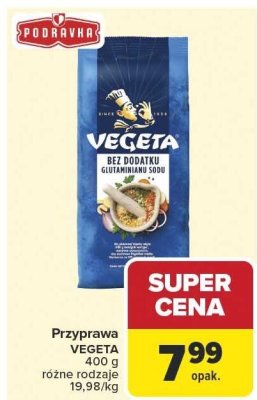 Przyprawa VEGETA różne rodzaje promocja w Carrefour