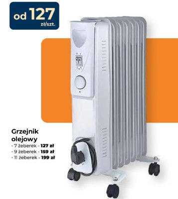 Grzejnik olejowy 7 żeberek promocja w PSB Mrówka