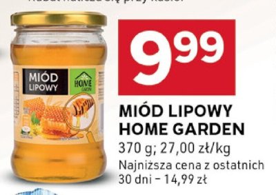 Miód lipowy Home Garden promocja w Stokrotka
