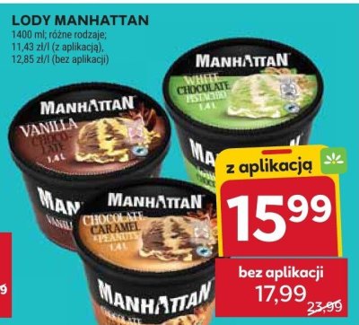 Lody Manhattan promocja w Stokrotka