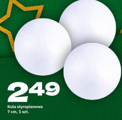 Kula styropianowa promocja w Twój Market