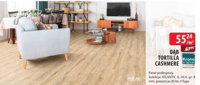 Panel podłogowy DAB TORTILLA CASHMERE kolekcja ATLANTIC 8, AC4, gr. 8 mm promocja w Dobre Dla Domu