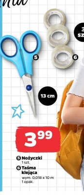 Zestaw nożyczek: nożyczki krawieckie 24.5 cm + nożyczki domowe 21.5 cm + nożyczki do precyzyjnego cięcia 13.5 cm + nożyczki do szycia 12 cm Home creation promocja w Netto