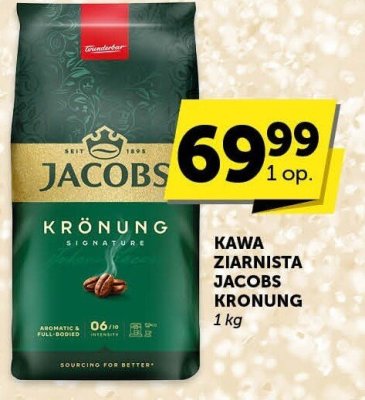 Kawa ziarnista Jacobs Kronung promocja w Groszek