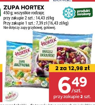 Zupa jarzynowa Hortex promocja