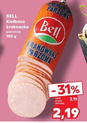 Kiełbasa krakowska parzona Kraina wędlin promocja w Kaufland