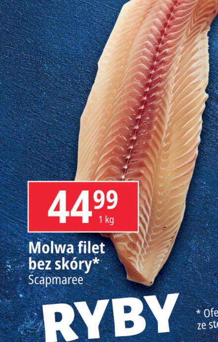 Molwa filet bez skóry Scapmaree promocja