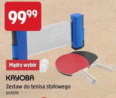 Zestaw do tenisa stołowego Kayoba promocja w Jula