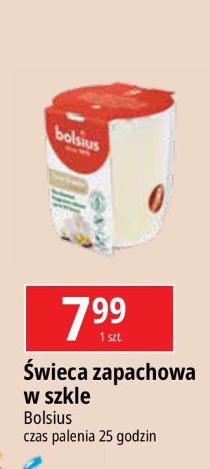 艢wieca w szkle wanilia Bolsius promocja