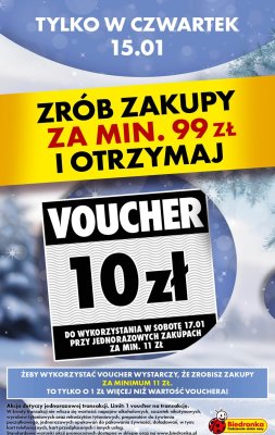Od czwartku, strona 1 promocja w Biedronka