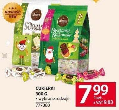 Cukierki 300 g różne rodzaje promocja w Selgros