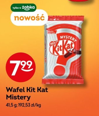 Wafel Kit Kat Mistery promocja w Żabka
