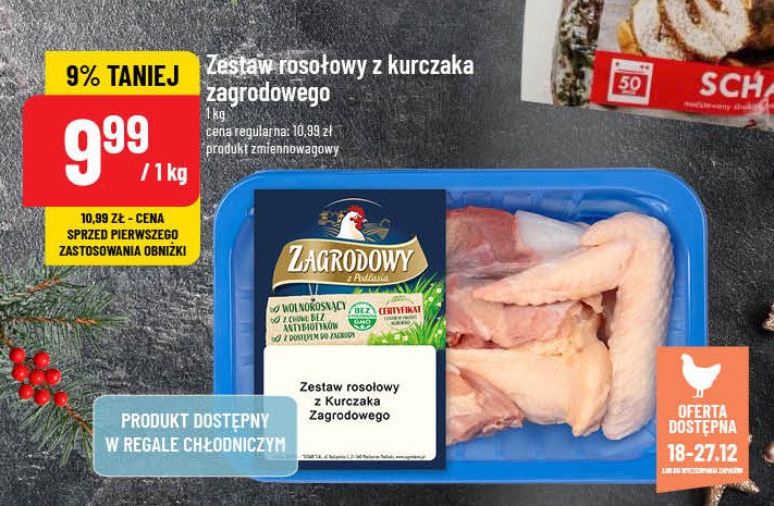 Zestaw rosołowy z kurczaka Drosed promocja w POLOmarket