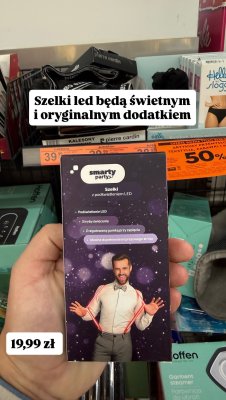Szelki z podświetleniem LED promocja w Biedronka