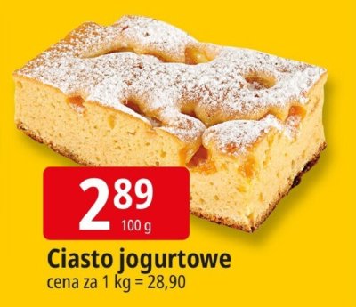 Ciasto jogurtowe promocja w Leclerc
