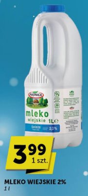 Mleko wiejskie 2% promocja w ABC