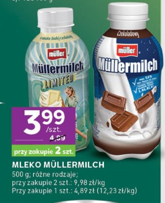 Mleko Müllermilch Müller promocja w Stokrotka