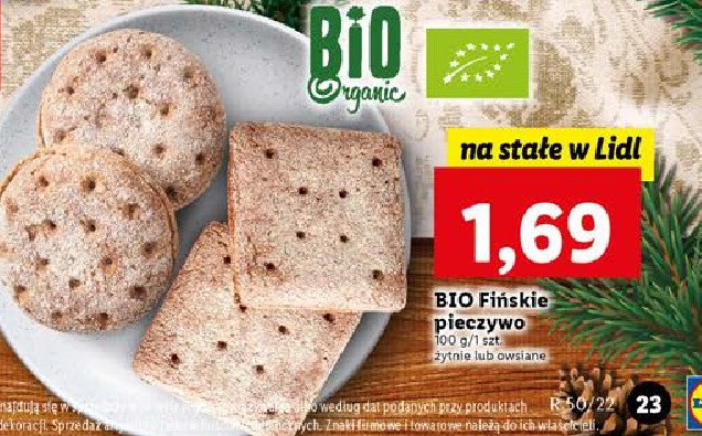 Fińskie pieczywo żytnie bio promocja