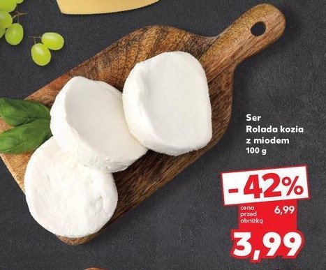 Rolada kozia z miodem promocja