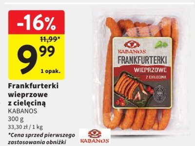 Frankfurterki promocja w Intermarche