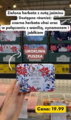 Herbata zielona z nutą jaśminu Winter Wonder promocja w Kaufland